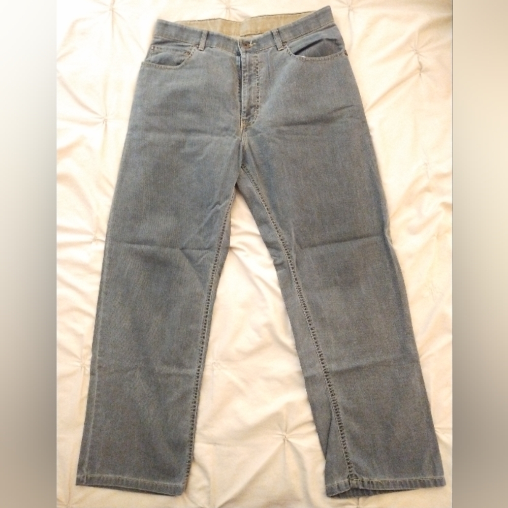Dockers Jeans Classic Fit Straight Leg Blue 34 x 32